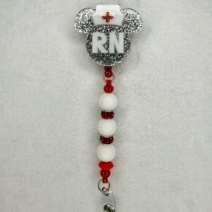 RN Glitter Badge Reel